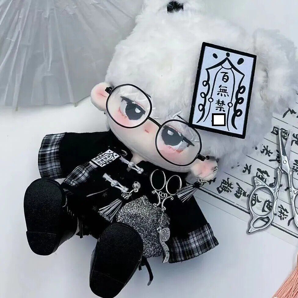 中国风娃衣套装20cm棉花娃娃衣服汉服送朋友包邮无属性玩偶替换装