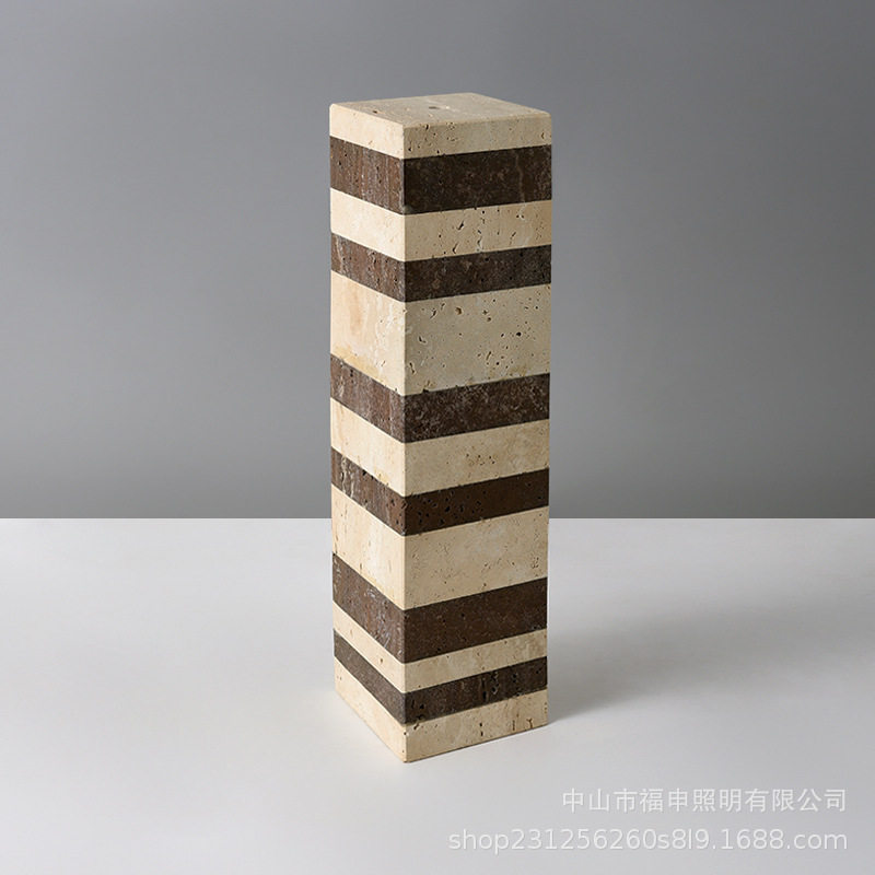 欧式轻奢天然深银灰洞米黄拼接小托盘台灯底座置物盘工艺装饰摆件,橡塑材料及制品,其他塑料制品,淘宝优惠券,粉丝福利购,淘宝优惠卷