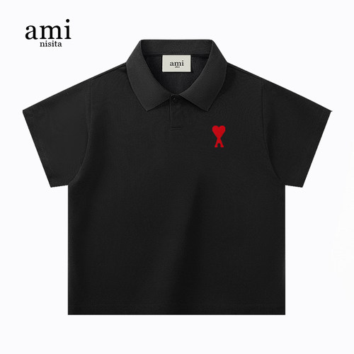 ami儿童POLO衫夏季新款帅气短袖