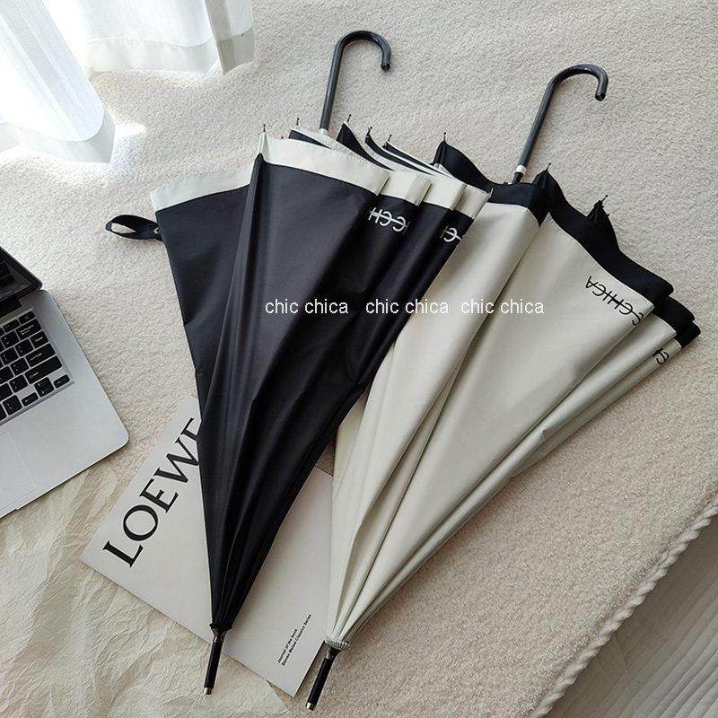 黑白小香伞~法式覆古赫本风雨伞女生高颜值高级感晴雨两用长柄伞,居家日用,伞,淘宝优惠券,粉丝福利购,淘宝优惠卷