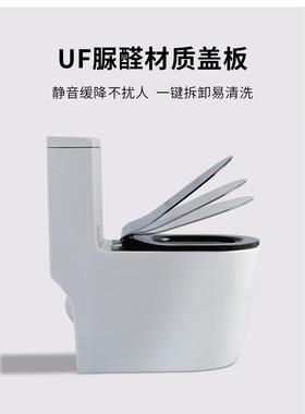 通用彩色马桶盖家用黑灰红蓝色VUO型盖板加厚缓冲静音脲醛坐便盖