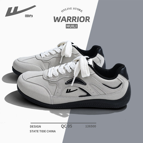 回力德训鞋男款2026春季新款小众原创赛车鞋百搭运动休闲板鞋子潮