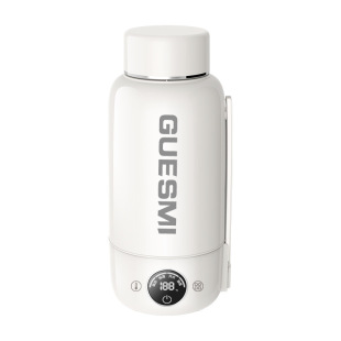 皆米便捷烧水杯不锈钢大容量智能恒温加热保温旅行外出电热水杯