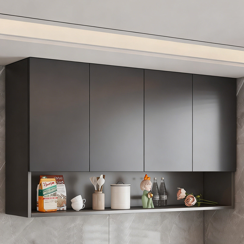 蜂窝铝合金厨房吊柜壁挂式家用储物柜定制阳台卫生间壁挂收纳橱柜