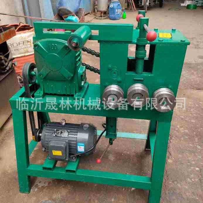 方管圆管盘圆机32型电动钢管不锈钢管滚圆机360度成型螺旋滚圆机