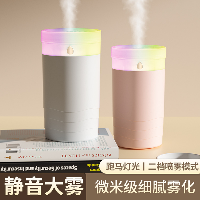加湿器小型迷你容量加湿器卧室家用大雾量空调宿舍一体加湿器静音