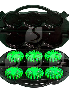 充电式校车警车护栏航标救援爆闪16led多功能交通路障安全警示灯