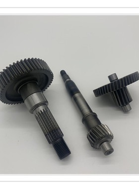 摩托车配件WH100小公主后轴齿轮 后尾牙 套齿主副轴齿轮GCC四大齿