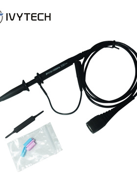 艾维泰科IP1110示波器探头1.2m表笔配件DC100MHz 输入电压150V