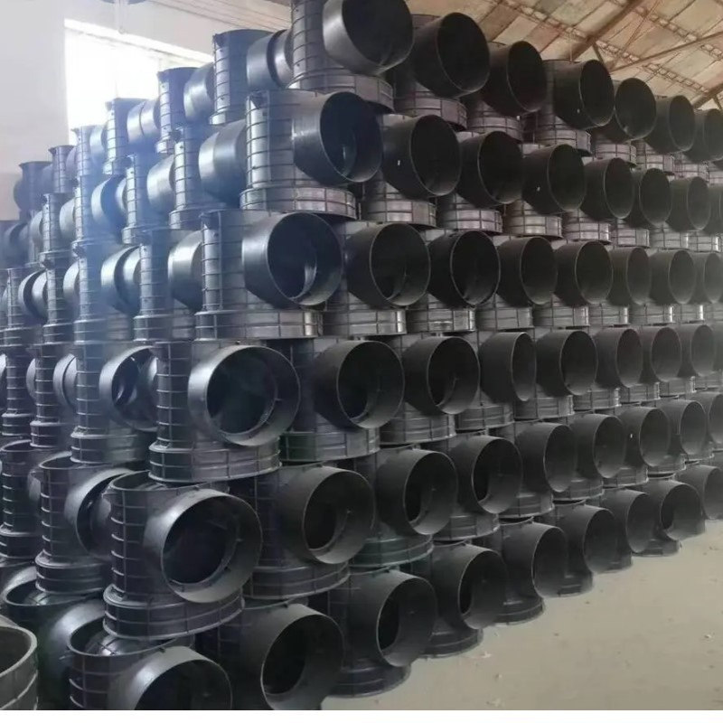 塑料穿线井检查井pe管弱电井手孔井PE成品一体化方形塑料管