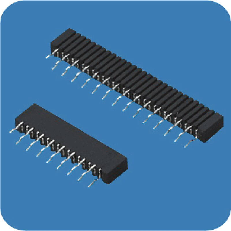 FPC1.0mm间距双面接触立式连接器1.0B-L-nPF