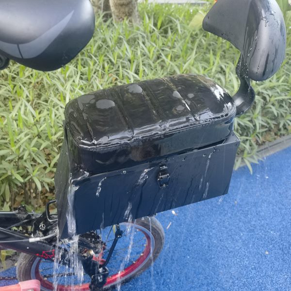 折叠电动车后备箱后座包加高自行车后架储物箱增高垫代驾车尾箱