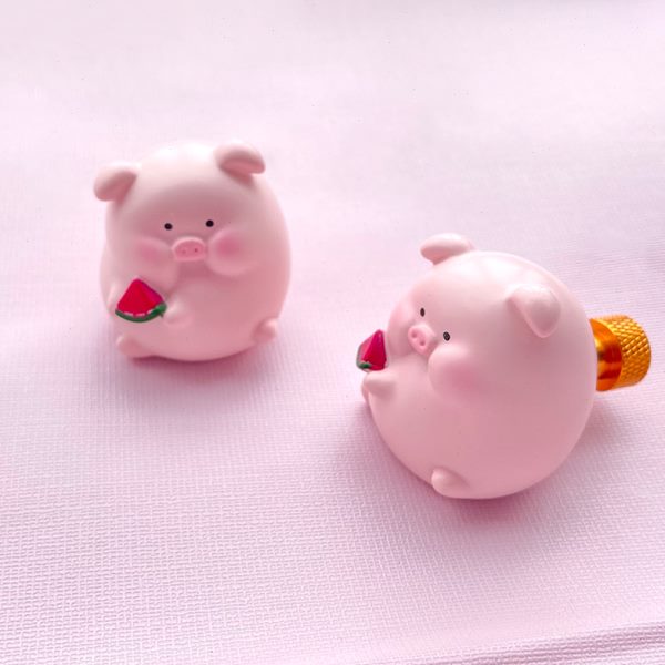 可爱小猪拉手现代家具儿童房定制衣柜门橱柜子抽屉卡通小把手单孔