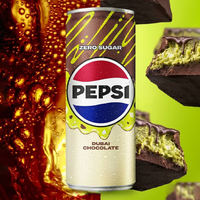 Thai imported Pepsi Dubai Chocolate-flavored carbonated drink 325ml*6 cans, a trendy and novel soda thumbnail 7