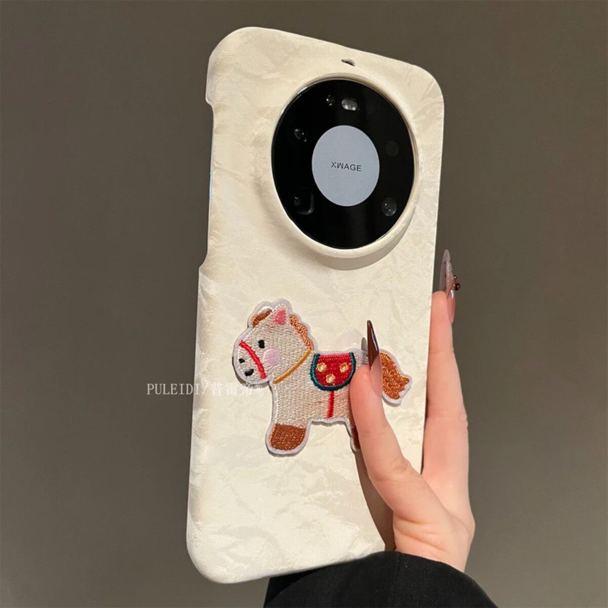 丝绒刺绣马年新款适用华为mate80ProMax手机壳mate70/60pro+可爱高级感巨好看80rs男女全包防摔保护的手机套