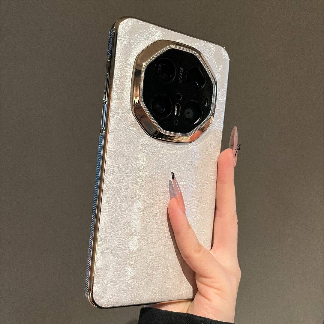 国风白色云锦适用华为mate60.70Pro/mate70RS非凡大师手机壳2026年高档防摔高端支架男女简约80rs非凡大师pro