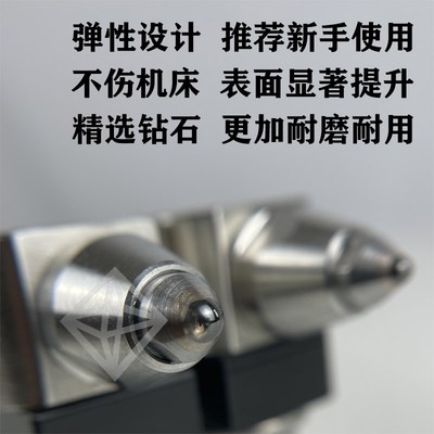 精品弹性款金刚石镜面滚压刀压光刀钻石挤压刀挤光刀头数控车床高
