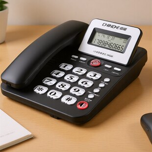 优选中诺W528电话座机学生电话机防玩手机电话家用座机固话25