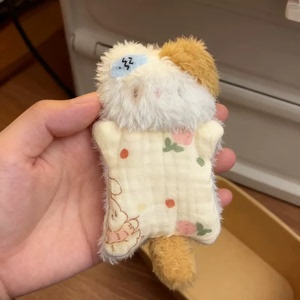 小猫咪原创豆袋安抚玩偶毛绒玩具治愈捏捏小羊公仔可爱哈士奇豆包