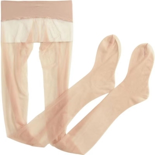 涞觅肤0D透明档360度无痕丝袜超薄全透明女袜脚尖透明无缝连裤 袜