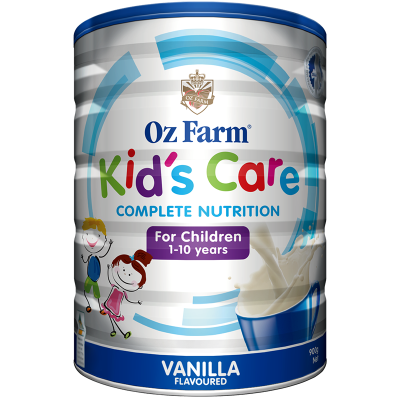 澳大利亚OZ FARM澳滋儿童营养成长奶粉1岁以上宝宝900g/罐