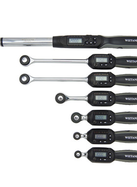 17-340NM电子数显扭力扳手WS4-340CN紧固扭矩扳手 台湾WIZTANK