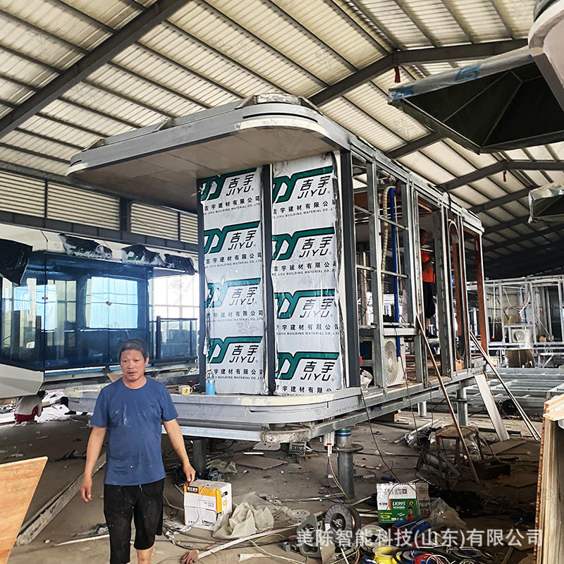 太空舱民宿住宿酒店 景区活动房星空房基地异形圆形房子搭建厂家