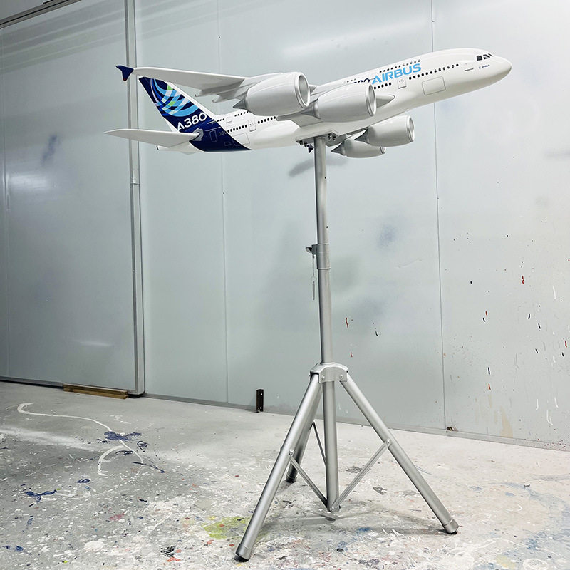 1:60空客A380原型飞机模型 大尺寸120cm广告活动宣传展馆纪念客机
