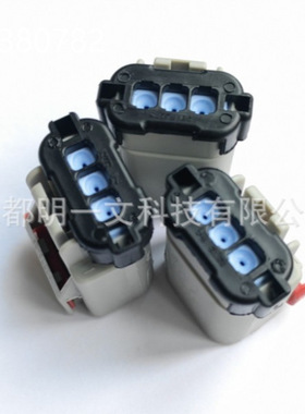 54200309母塑壳 3孔 1行APTIV  灰色15380782全新 汽车连接器