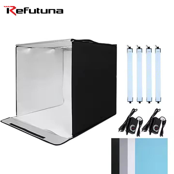 锐富图 75cm摄影棚 LED四灯板套装 折叠摄影棚四维布光拍照补光灯,模玩/动漫/周边/娃圈三坑/桌游,文化/体育周边,淘宝优惠券,粉丝福利购,淘宝优惠卷