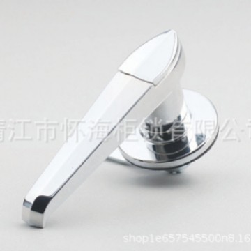 工业门锁 机械门锁 把手锁 电气柜门锁带防尘盖MS317