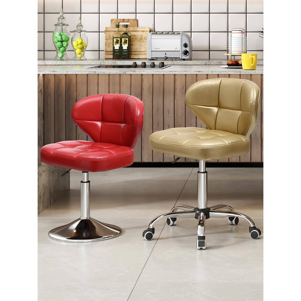 需定制吧台椅酒吧椅子旋转升降靠背家用时尚美容凳收银台转椅现代