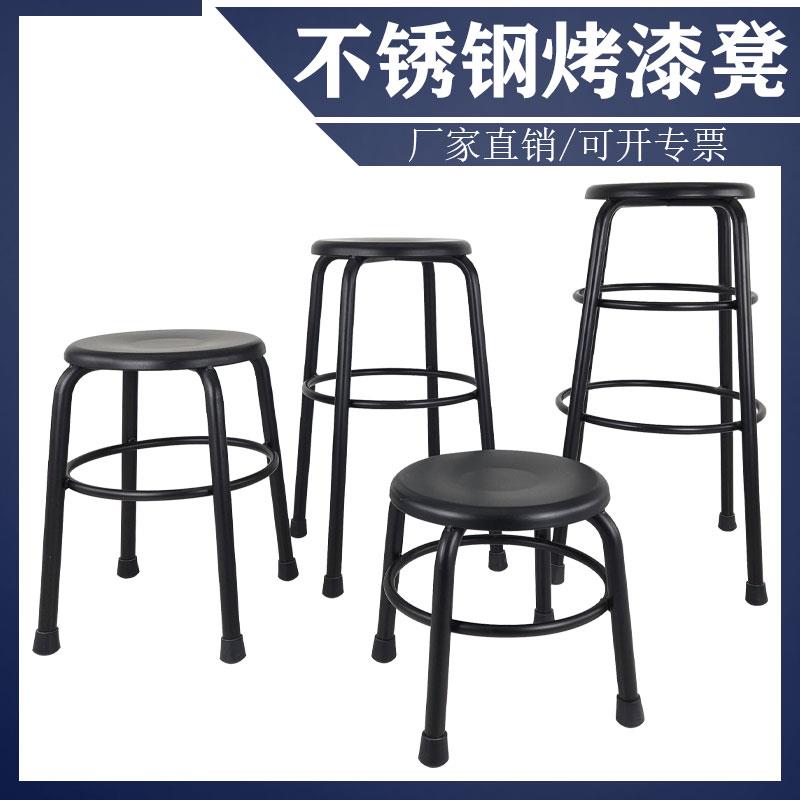 需定制不锈钢防静电圆凳加厚高脚椅子凳子实验凳酒吧医院工厂流水