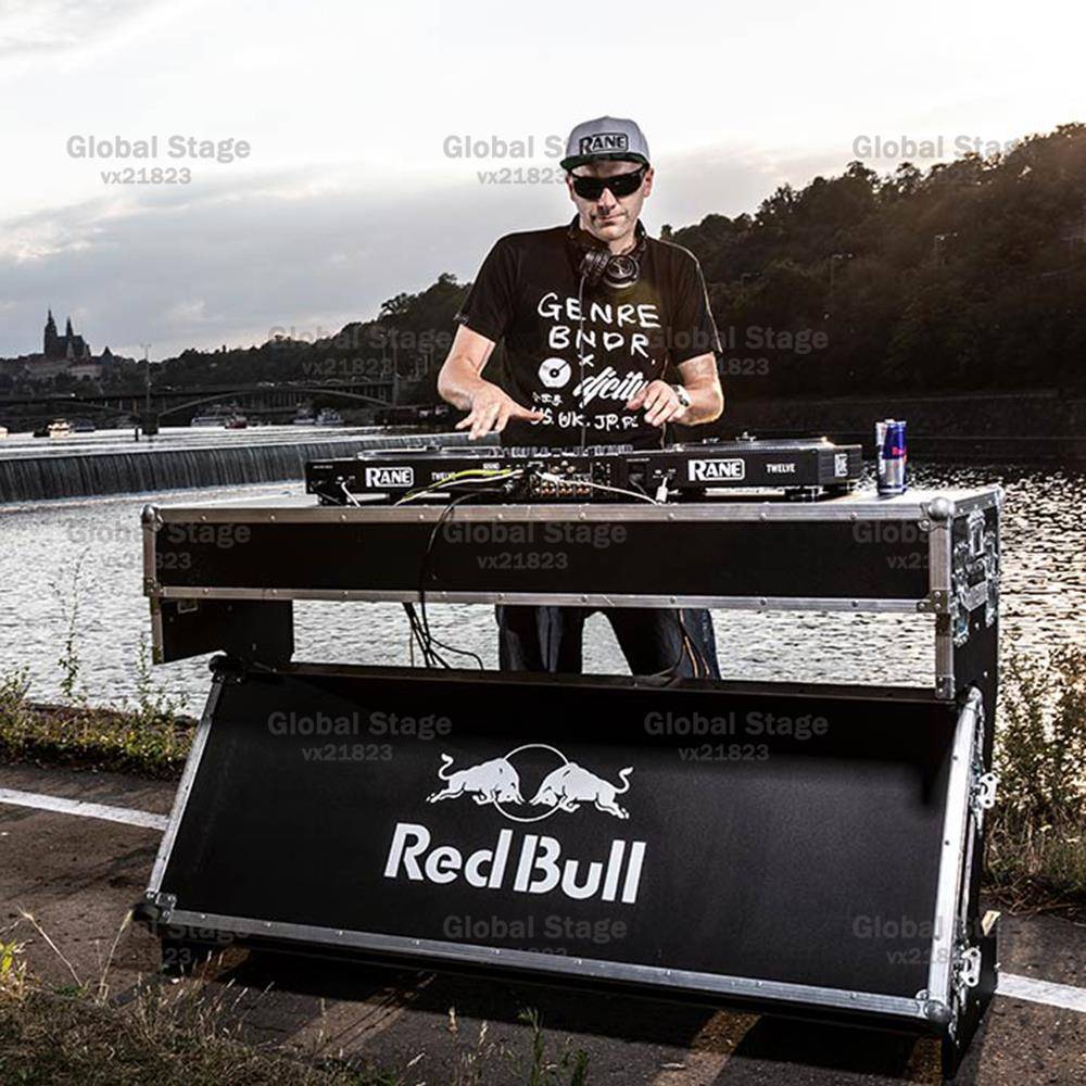 需定制定制个性酒吧打碟桌dj台混音台便携式欧美mc桌台支架街舞比