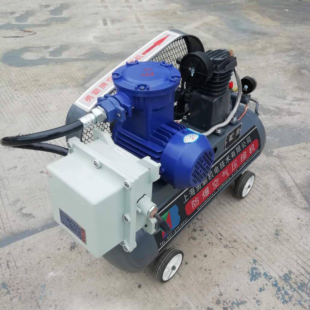 防爆空压机小型上海750W防爆空气压缩机ZF-0.08/8现货