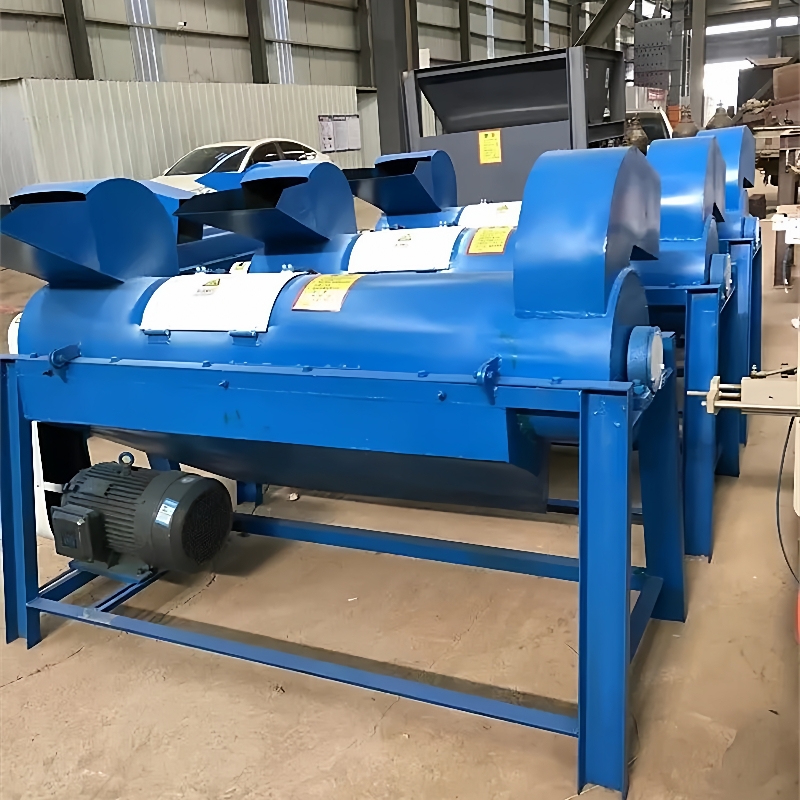 牛奶分离机袋装食品拆袋破碎机过期食品方便面面包破袋分离一体机