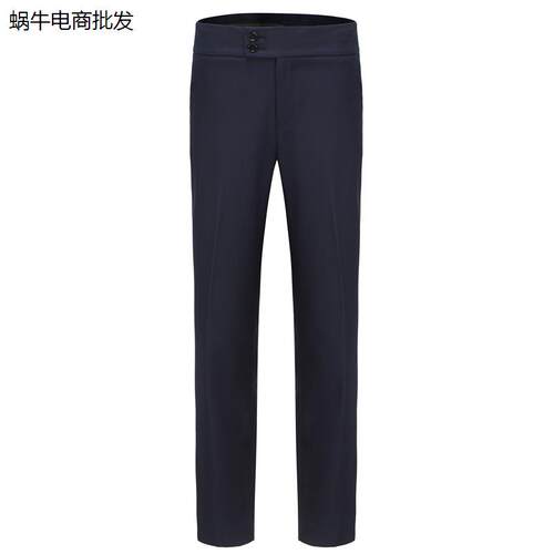 2024新款行服西裤蓝色西