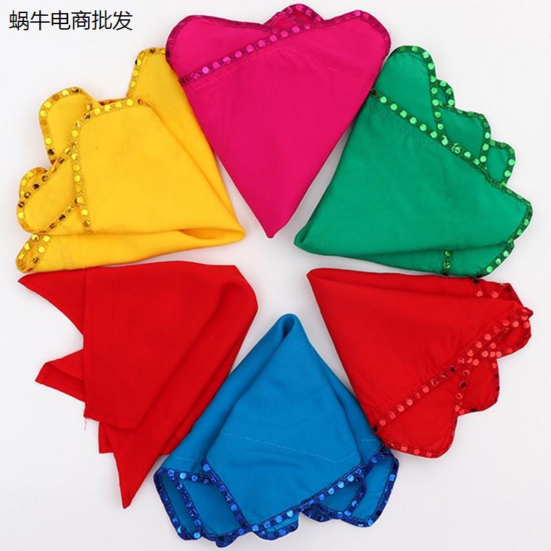 安徽花鼓灯舞蹈手绢花东