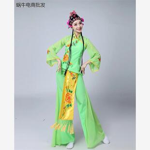 桃李杯春闺梦舞蹈服装成人古典舞民族扇子舞花旦戏曲秧歌演出服女
