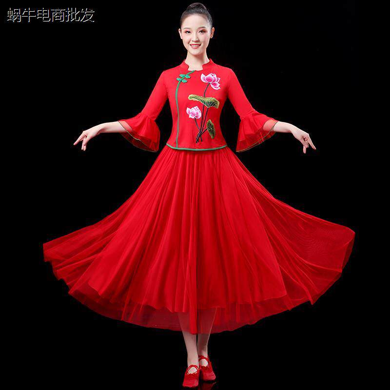 广场舞服装女成人套装中