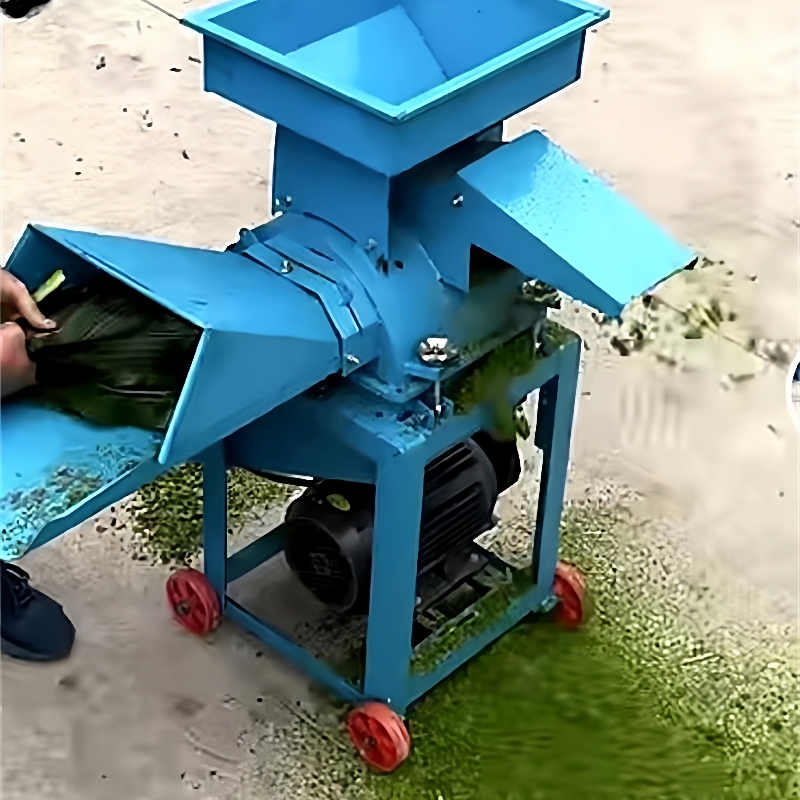 干湿两用牧草打浆机秸秆青草碎草机新款鸡鸭鹅养殖草料粉碎机