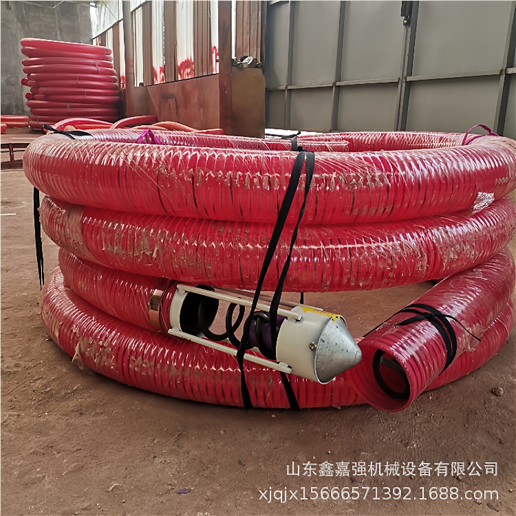 电动车载吸粮机沙子石子螺旋上料机100管装黄豆高粱软管吸料机