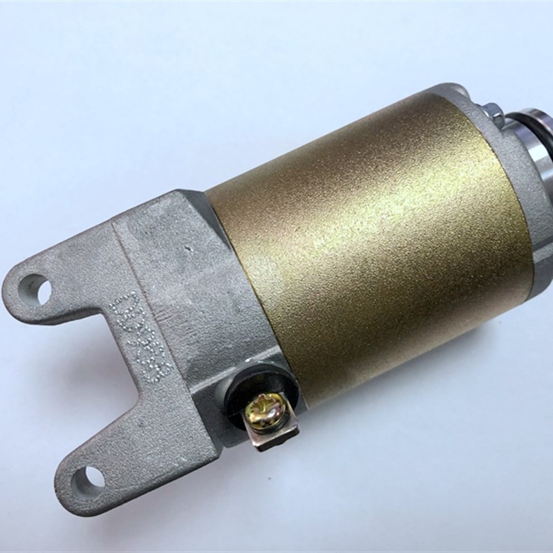 适用铃木摩托车SJ125-A-B/GX125天枭 JC125-9A/GF125马达起动电机