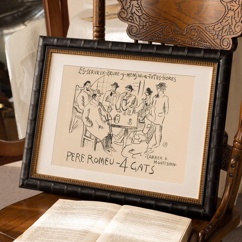 优选实木复古油画框外框定做数字丙烯油画装裱任意尺寸空框架相框,家居饰品,相框/画框,淘宝优惠券,粉丝福利购,淘宝优惠卷