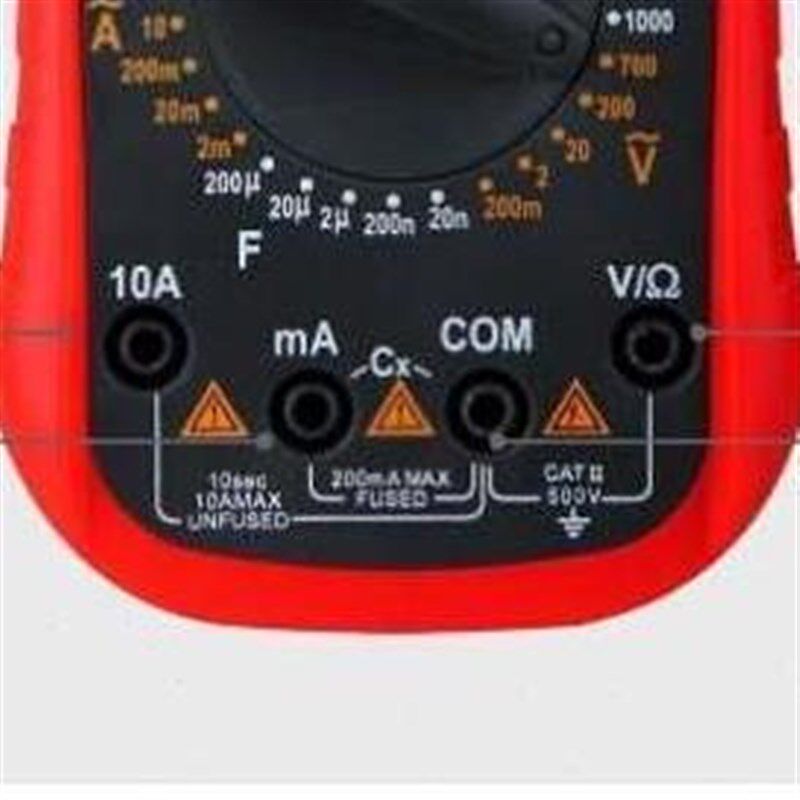 优选热卖新厂促万用表数字表电容表自动量程防烧电流表电压表数显