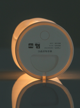 白夜童话硅胶好梦灯卧室床头充电小夜灯护眼睡眠灯拍.拍灯送女生