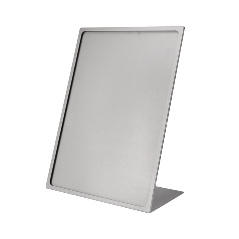 喜茶不锈钢A4广告牌宣传牌点菜单台卡海报架奶茶咖啡店Y菜牌展示