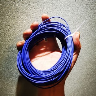 鱼线管1.6 1.8四芯可视锚4800D进口白坦丝镀锡R铜漆包线防生可视