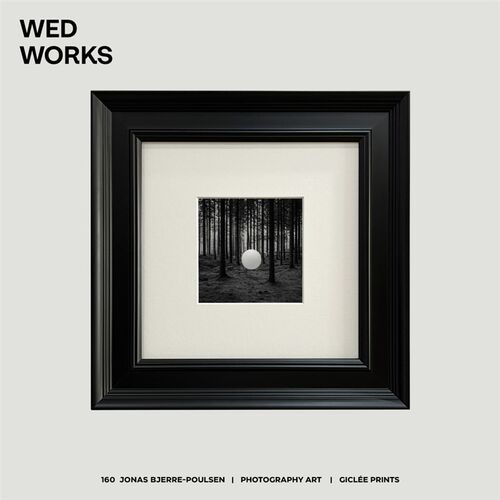 WED WORKS 小众极简单色艺术摄影G组合背景墙咖啡厅书房挂画装饰
