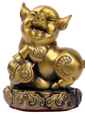 纯铜十二生肖摆件全套铜狗鼠x牛虎兔龙蛇马羊猴鸡猪招財三合吉祥